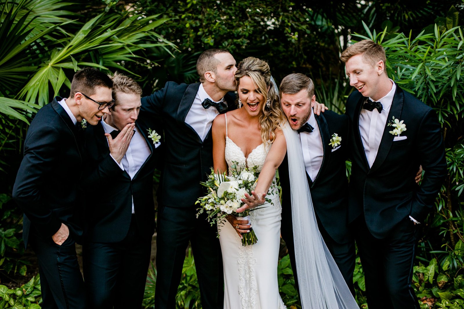 Portrait session for Jaid and Michael for their destination wedding at Riviera Maya, Dreams Riviera Cancun, Mexico